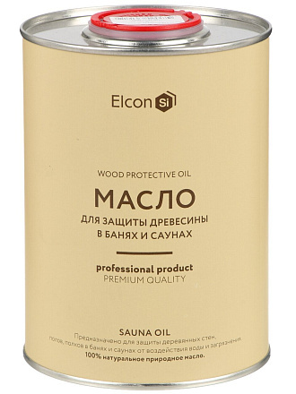 Масло Elcon, Sauna, для полков, 1 л