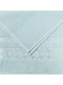Полотенце банное 70х140 см, 100% хлопок, 420 г/м2, жаккард, Мыльные пузыри, Silvano, небесно-голубое, Турция, D53-8 - фото 3
