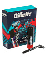 Набор подарочный для мужчин, Gillette, Mach3, пена для бритья 50 мл, станок для бритья c 1 кассетой