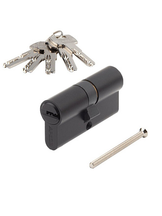 Личинка замка двери Apecs, SM-60-BLM, 33864, 60 мм, черная