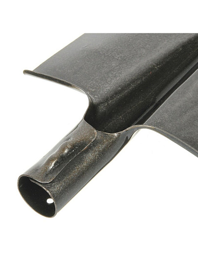 Лопата штыковая, рельсовая сталь, 1.5х210х300 мм, S512-16, без черенка, прямая