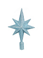 Верхушка на елку Звезда, голубая, 25х16.5 см, SYSDX332159B
