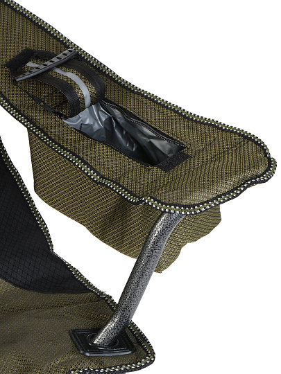 Кресло складное 100х60х110 см, Профи, полиэстер, ПВХ, 200 кг