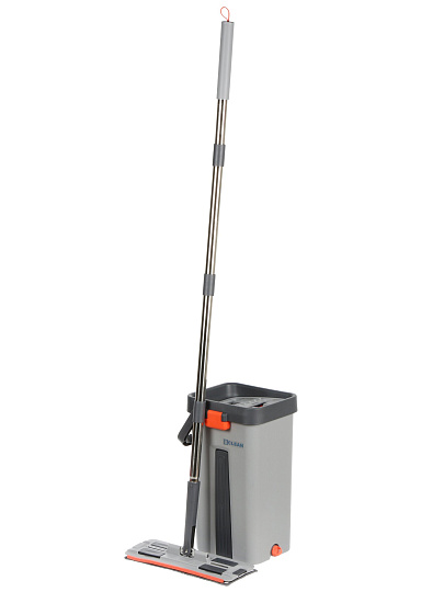 Набор для уборки, ведро и швабра с отжимом, Bclean, A260055