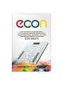 Весы напольные электронные, Econ, ECO-BS011, стекло, до 180 кг, 30 х 30 см, серые - фото 6