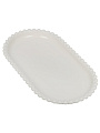 Блюдо фарфор, овальное, 14.5х25х2.5 см, Pearl, Lefard, 761-105