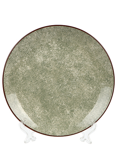 Тарелка десертная, фарфор, 20 см, круглая, Мрамор, МФК, MFK20617