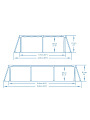 Бассейн каркасный Bestway, 259х170х61 см, Steel Pro, 56403, 2300 л - фото 8