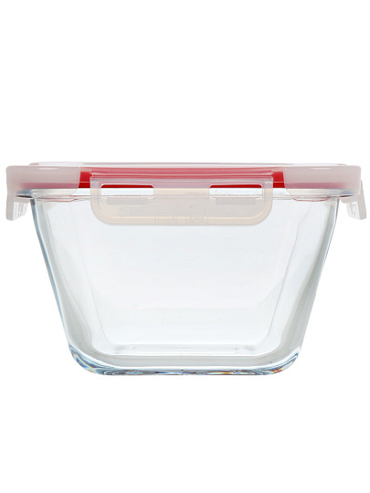 Форма для запекания стекло, 14.6х8.3 см, 0.86 л, квадратная, с крышкой, Borcam, BAKE&amp;STORE, 59604