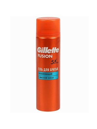 Гель для бритья, Gillette, Fusion Pro Glide Hydrating, 200 мл, 80212956