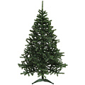 Елка новогодняя напольная, 210 см, Хрустальная, ель, зеленая, хвоя ПВХ пленка, 4521