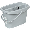 Ведро пластик, 13 л, в ассортименте, хозяйственное, со вставкое, прямоугольное, Svip, Классика, SV5003