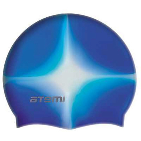 Шапочка для плавания Atemi, мультиколор, силикон., MC206, 00000026566