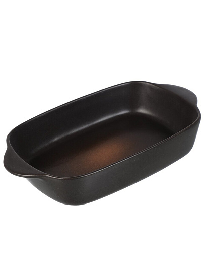 Форма для запекания керамика, 24х13.5х4.5 см, 0.58 л, прямоугольная, бронза, Daniks, Полночь, Y4-8732