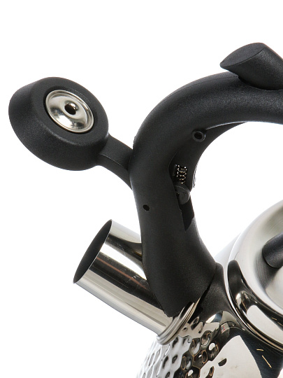 Чайник нерж, 3 л, со свист, нержавеющая сталь, Daniks, GS-04197A-1