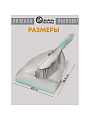 Набор для уборки совок для мусора, щетка, Марья Искусница, HD5005-tif-gry - фото 5