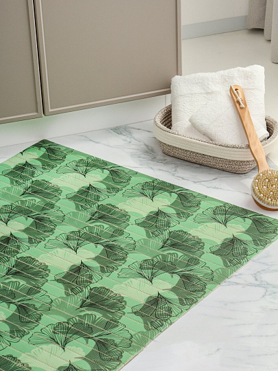 Коврик для ванной, антискользящий, 0.8х15 м, вспененный ПВХ, Вилина, Виктория, 303GR