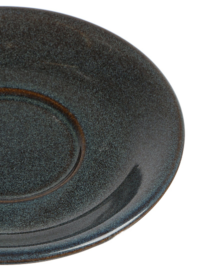 Блюдце фарфор, 15.7 см, Индиго, Daniks, 15БЛ15701