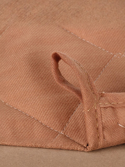 Прихватка 20х20 см, саржа, 100%хл, Цвет Эмоций, Кэмел