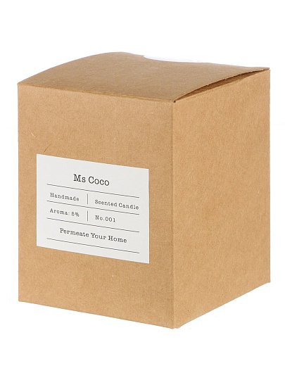 Свеча декоративная ароматическая, 9х7 см, в банке, парафин, A330106