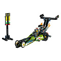 Конструктор Lego, Technic, Драгстер, 7-9 лет, 225 деталей, 42103 - фото 2