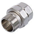 Американка 3/4&amp;quot;, г-ш, никель, прямая, индивидуальная упаковка, РосТурПласт