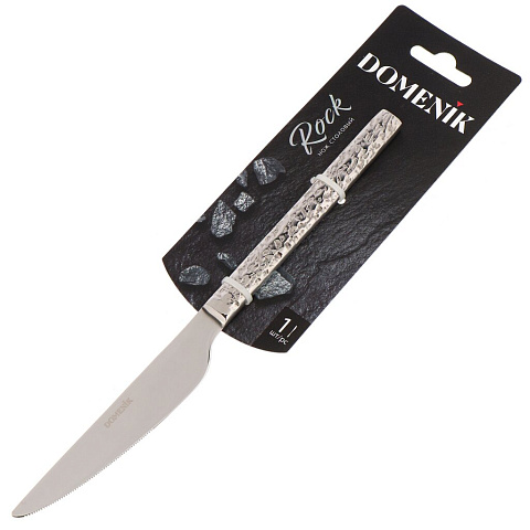 Нож Domenik, Rock, столовый, нержавеющая сталь, DMC023