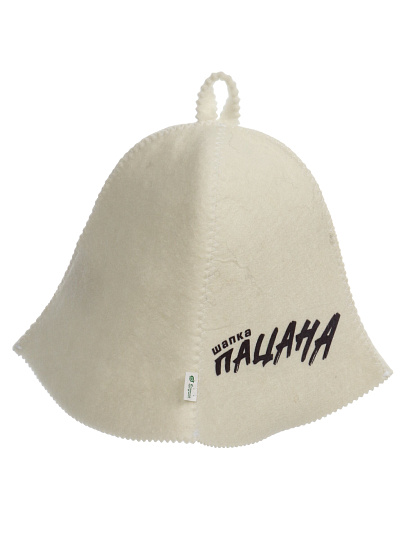 Шапка для бани 50% шерсть, 50 % полиэстер, Банные штучки, Шапка пацана, 41397