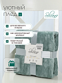 Плед 2-спальный, 180х200 см, велсофт жаккард, 100% полиэстер, Silvano, Lotus, зеленый, 180/006-LOT/LA - фото 5
