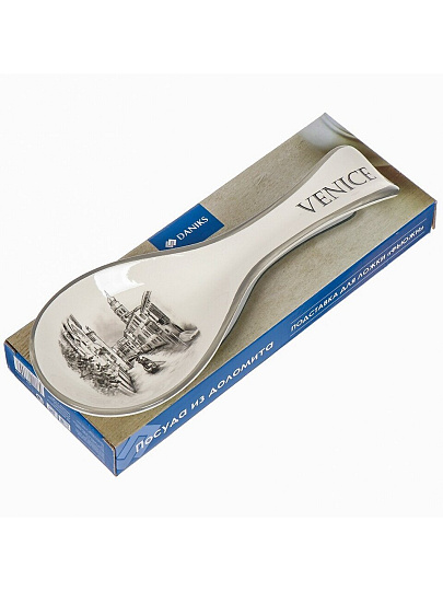 Подставка для ложки, доломит, Daniks, Фьюжн