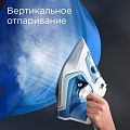 Утюг Редмонд, RI-C284, 2200 Вт, керамика, противокапельная система, система самоочистки, мерный стакан, 1.9 м, голубой - фото 2