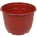 Горшок для цветов пластик, 2 л, 19х19х13 см, технический, Милих, 07178