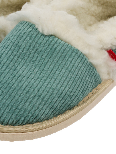 Тапки для женщин, мятные, р. 36-37, закрытые, Forio, 135-8947П