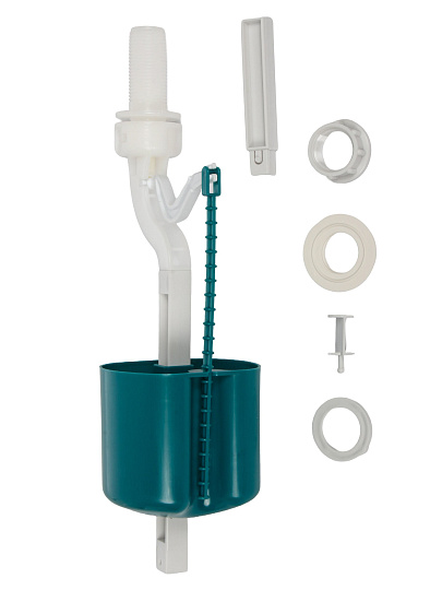 Клапан для бачка унитаза нижний, 1/2&quot;, пластик, заливной, Инкоэр, НпрНРФ Р