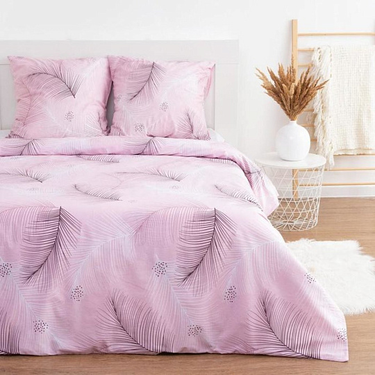 Постельное бельё евро &quot;Этель&quot; Райское утро пододеяльник 200х217 см+наволочка 70*70 см-2 шт, 5437700