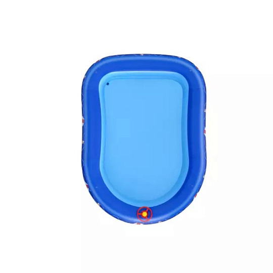 Бассейн надувной Bestway, 213х155х132 см, Капитан корабля, 54370, 282 л, с навесом, от 3 лет
