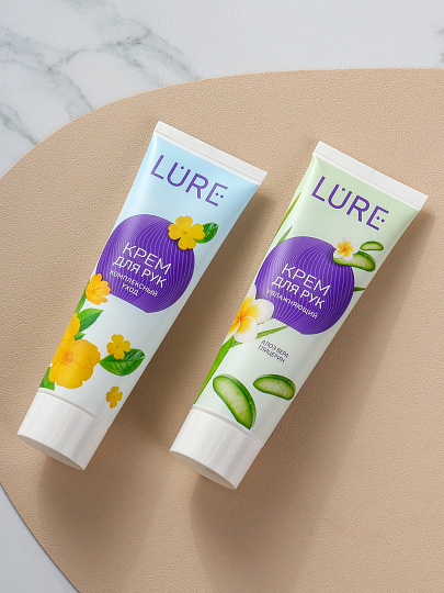 Набор подарочный для женщин, Lure, крем для рук, увлажняющий 75 мл, крем для рук, комплексный 75 мл