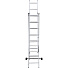 Лестница приставная, 3 секции, 8 ступеней, алюминий, 2 м, 150 кг, NV 1230, 1230308 - фото 16