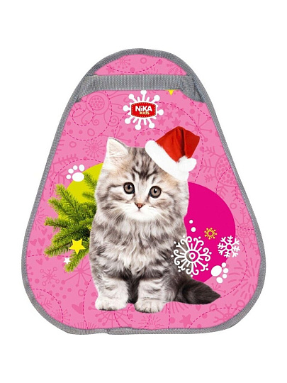 Ледянка оксфорд, тент, 46х40 см, в ассортименте, Nika, Кот/Щенок/НЛО, ЛГ46