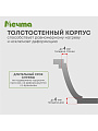 Кастрюля алюминий, антипригарное покрытие, 4 л, крышка стекло, Мечта, Гранит star, 44803, серая - фото 4