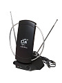 Антенна телевизионная комнатная, UNF,VHF,FM, 1.3 м, цифровое тв, Zolan, ColorTB/FB-029 - фото 3