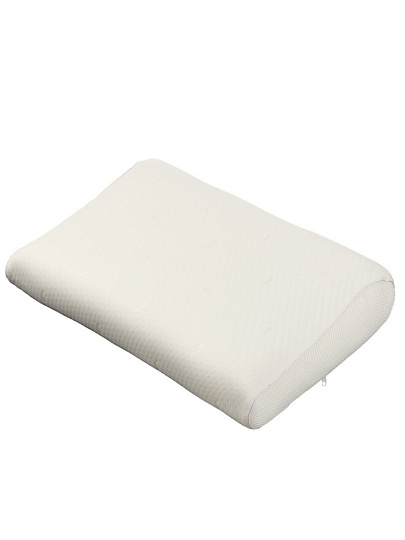 Подушка ортопедическая, 40 х 60 см, пенополиуретан, Memory foam, чехол 100% полиэстер, с эффектом памяти, упругая, ИвШвейСтандарт, ПМФ-64пм