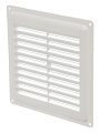 Решетка вентиляционная пластик, 150х150 мм, с сеткой, Viento, 1515ЭС - фото 3