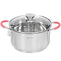 Кастрюля из нержавеющей стали Rainstahl 2106-22RS\CS, 4.5 л