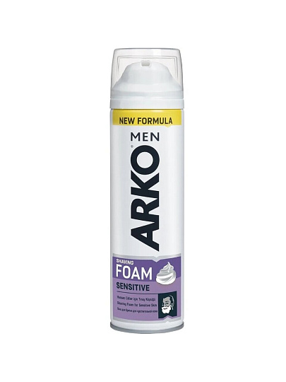 Пена для бритья, Arko Men, Extra Sensitive, 200 мл