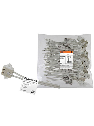 Патрон G4, TDM Electric, для галогенных ламп под винты, SQ0335-0019