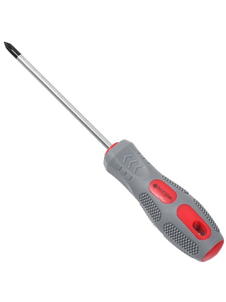 Отвертка крестовая, Bartex, PH1, 1х100 мм, антискользящая двухкомпонентная, CrV сталь, K0029N