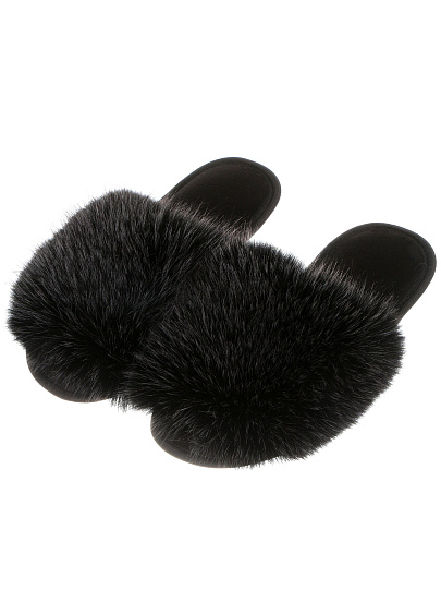 Тапки для женщин, р. 40, песец, меховые, ЛЮКС А