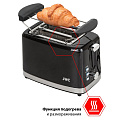Тостер JVC, JK-TS627, 750 Вт, 2 тоста, механический, черный - фото 2
