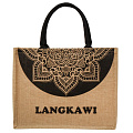 Сумка пляжная 42х33см, джут, Langkawi, C050018 - фото 3